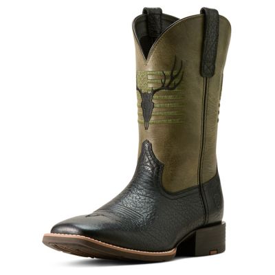 Ariat Men's Sport Antlers Western Boot
