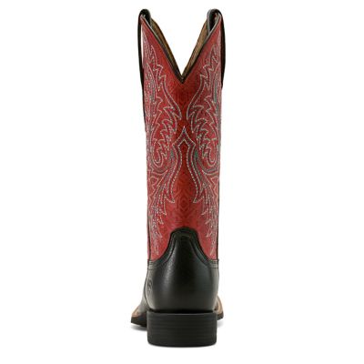 Image showing  Women's Round Up Wide Toe Stretchfit Western Boots
