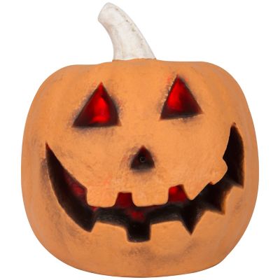 Red Shed 9.3 in. Talking Pumpkin Halloween Animatronic