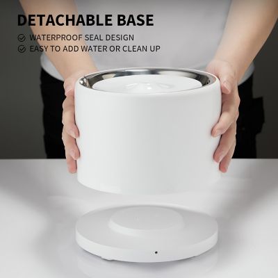 Image showing  EVERSWEET 3 PRO Stainless Water Fountain with Wireless Pump