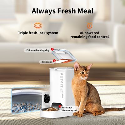 Image showing 5 th Petkit YumShare Solo Automatic Cat Feeder with Camera