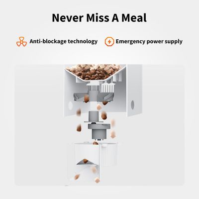 Image showing 6 th Petkit YumShare Solo Automatic Cat Feeder with Camera