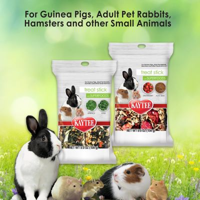 Image showing  Superfoods Spinach & Kale Stick Small Animal Treat, 5.5 oz.
