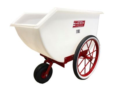 Image showing  Poly-Tuf 24 in. Wheel 11 Bu. Feed Cart