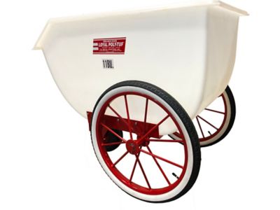 Image showing  Poly-Tuf 24 in. Wheel 11 Bu. Feed Cart