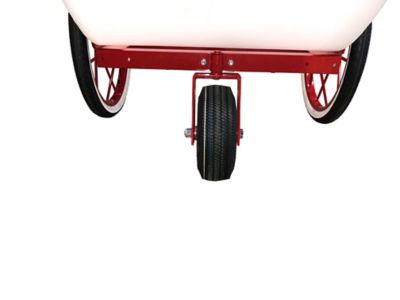 Image showing  Poly-Tuf 24 in. Wheel 14 Bu. Wide Feed Cart
