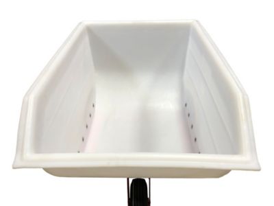 Image showing  Poly-Tuf 24 in. Wheel 14 Bu. Wide Feed Cart