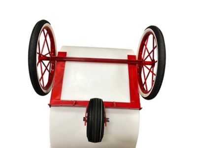 Image showing 9 th Loyal Poly-Tuf 24 in. Wheel 14 Bu. Wide Feed Cart