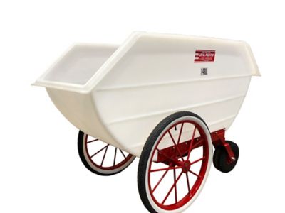 Image showing  Poly-Tuf 24 in. Wheel 14 Bu. Narrow Feed Cart