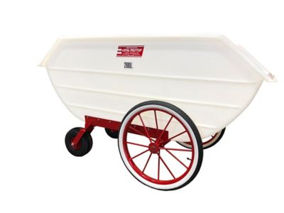 Image showing  Poly-Tuf 24 in. Wheel 26 Bu. Feed Cart