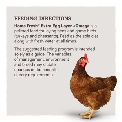 Image showing  Home Fresh Extra Egg Layer Omega Pellet