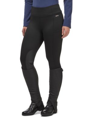 Image showing  Women's Fleece Lite II Knee Patch Riding Tight