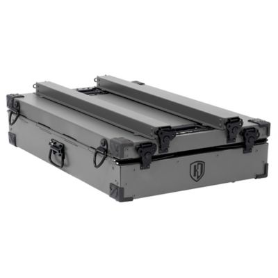 Image showing  Aluminum Collapsible Dog Crate, Medium Ash Grey