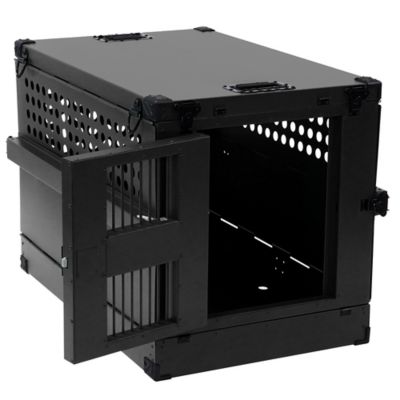 Image showing  Aluminum Collapsible Dog Crate, Large Shadow Black