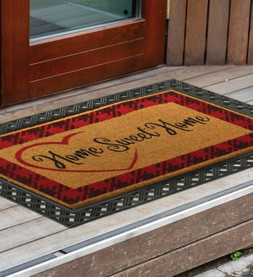Image showing  Doormat Coir/Rubber - Home Sweet Home