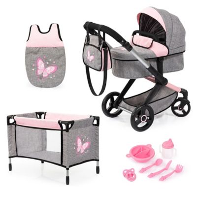 Bayer Design Dolls Xeo Mega 10 pc. Set - Grey, Pink, Fairy