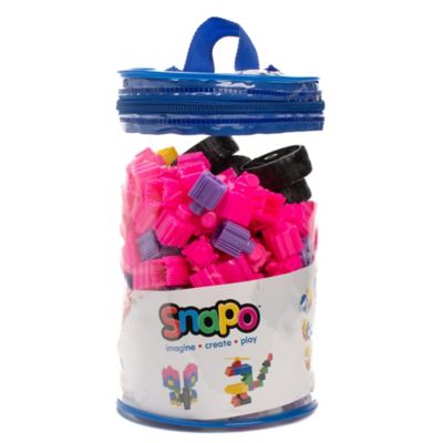 Image showing  Unicorn Creator Kit - 200 pcs - Pink-Purple-White-Yellow Blocks