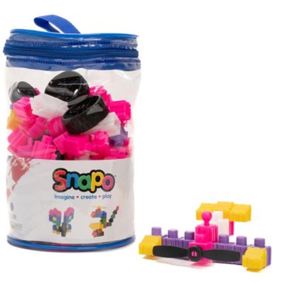 Image showing  Unicorn Creator Kit - 200 pcs - Pink-Purple-White-Yellow Blocks