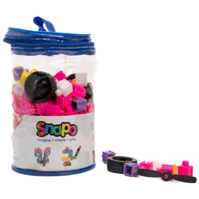 Image showing  Unicorn Creator Kit - 200 pcs - Pink-Purple-White-Yellow Blocks