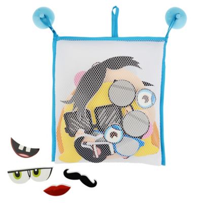 Image showing  Silly Faces Bath Time Stickers - 36 Reusable Foam Stickers