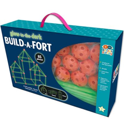 Buddy and Barney Wonderbox Workshop - 85 pc. Glow-In-The-Dark Build-A-Fort