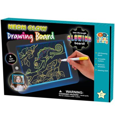 Image showing  Neon Glow Drawing Board