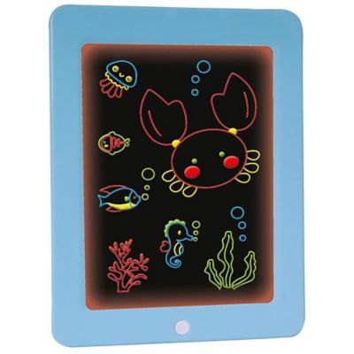 Image showing 5 th Buddy and Barney Neon Glow Drawing Board