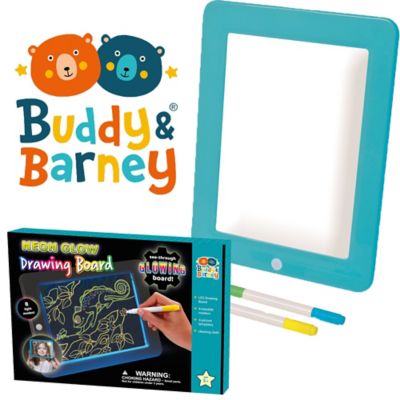 Image showing 6 th Buddy and Barney Neon Glow Drawing Board