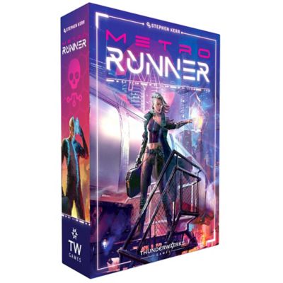 Thunderworks Games Metrorunner - Strategy Board Game, Age 14 Plus, 1-5 Players