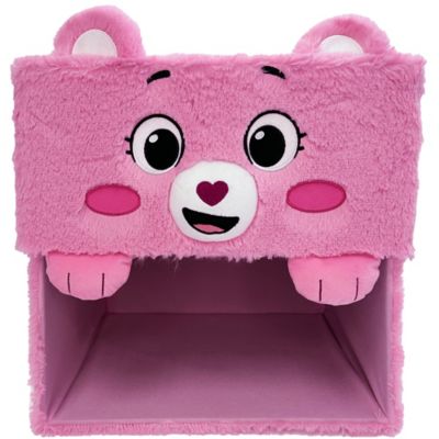 Image showing  Care Bears Storables 12 in. Box - Cheer Bear - Pink Character Themed Bin