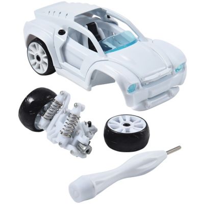 Image showing  Deluxe Paint It Auto Design Studio - DIY Design & Build Toy Car, Kids Ages 6 Plus