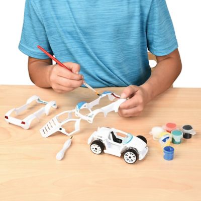 Image showing 5 th Modarri Deluxe Paint It Auto Design Studio - DIY Design & Build Toy Car, Kids Ages 6 Plus