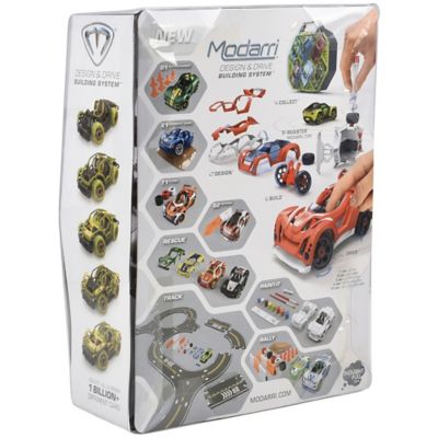 Image showing 6 th Modarri X1 Desert Camoflauge - Single DIY Design & Build Toy Car, Kids Ages 6 Plus