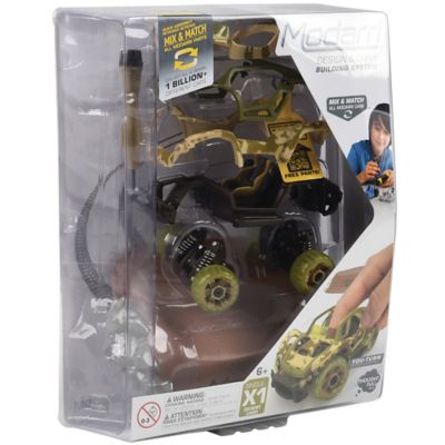 Image showing 8 th Modarri X1 Desert Camoflauge - Single DIY Design & Build Toy Car, Kids Ages 6 Plus