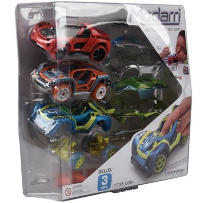 Image showing  Deluxe Car 3 pk. - S1 Street, T1 Track, X1 Dirt, Kids Ages 6 Plus