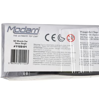 Image showing 8 th Modarri S2 Muscle Car - Deluxe Single DIY Design & Build Toy Car, Kids Ages 6 Plus