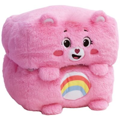 Happy Nappers Care Bears 10 in. Pop N' Play Cube - Cheer Bear