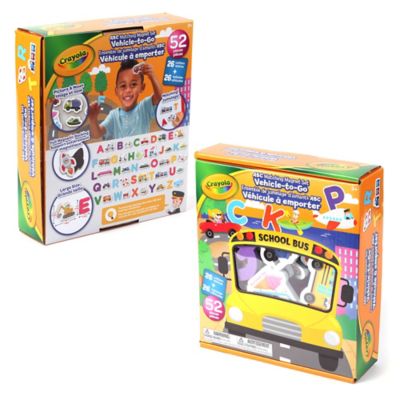 Image showing  ABC Matching Magnet Set Vehicle-To-Go, Toddler Kids 3 Plus