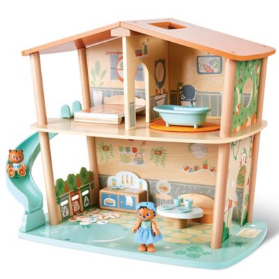Hape Tigers' Jungle House - 34 pc. Wooden Toy Playset