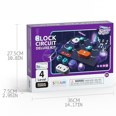 Image showing  Science Can Block Circuit Deluxe Kit - Physical Sciences Experiment Toy
