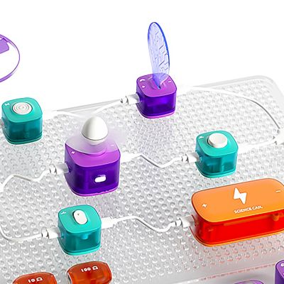 Image showing  Science Can Block Circuit Deluxe Kit - Physical Sciences Experiment Toy