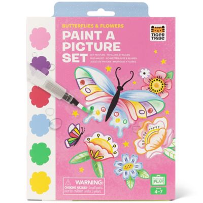 Momenta Little Yellow Bicycle 5-In-1 Rainbow Craft Kit, Multi-Project Colorful Themed DIY Craft Set