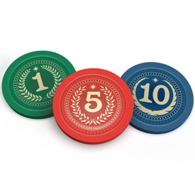 Image showing  Axis & Allies I pc. Chips - 75 Weighted Chips