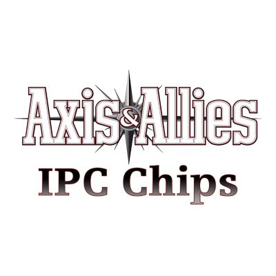 Image showing  Axis & Allies I pc. Chips - 75 Weighted Chips