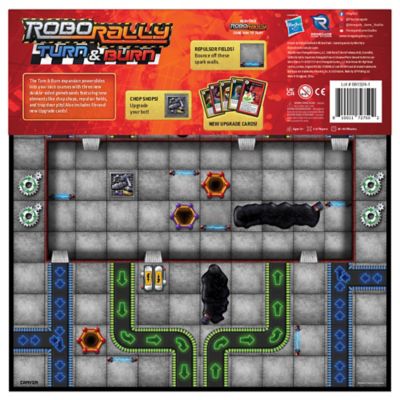 Image showing  Robo Rally Turn & Burn Expansion - Racing Board Game, Ages 12 Plus, 2-6 Players
