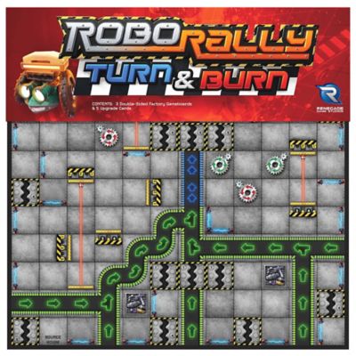 Image showing  Robo Rally Turn & Burn Expansion - Racing Board Game, Ages 12 Plus, 2-6 Players
