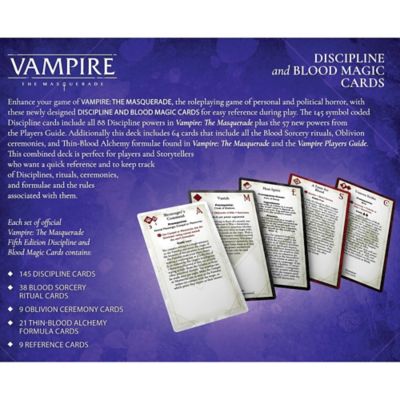 Image showing  Vampire The Masquerade - Discipline Deck Accessory