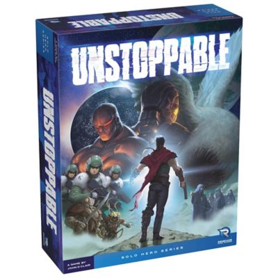 Renegade Game Studios Unstoppable - A Solo Hero Series Card Crafting Game, Ages 14 Plus, 1-2 Players