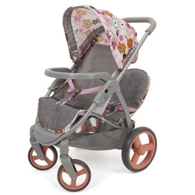 509 Crew Melange Flora - Mabelle Duo Twin Doll Stroller, Ages 3 Plus