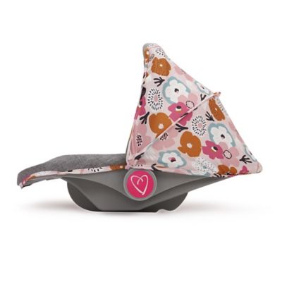 Image showing  Melange Flora - 3-In-1 Doll Car Seat, Kids 3 Plus